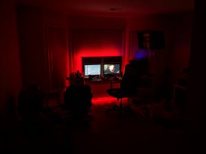 ambient red lighting